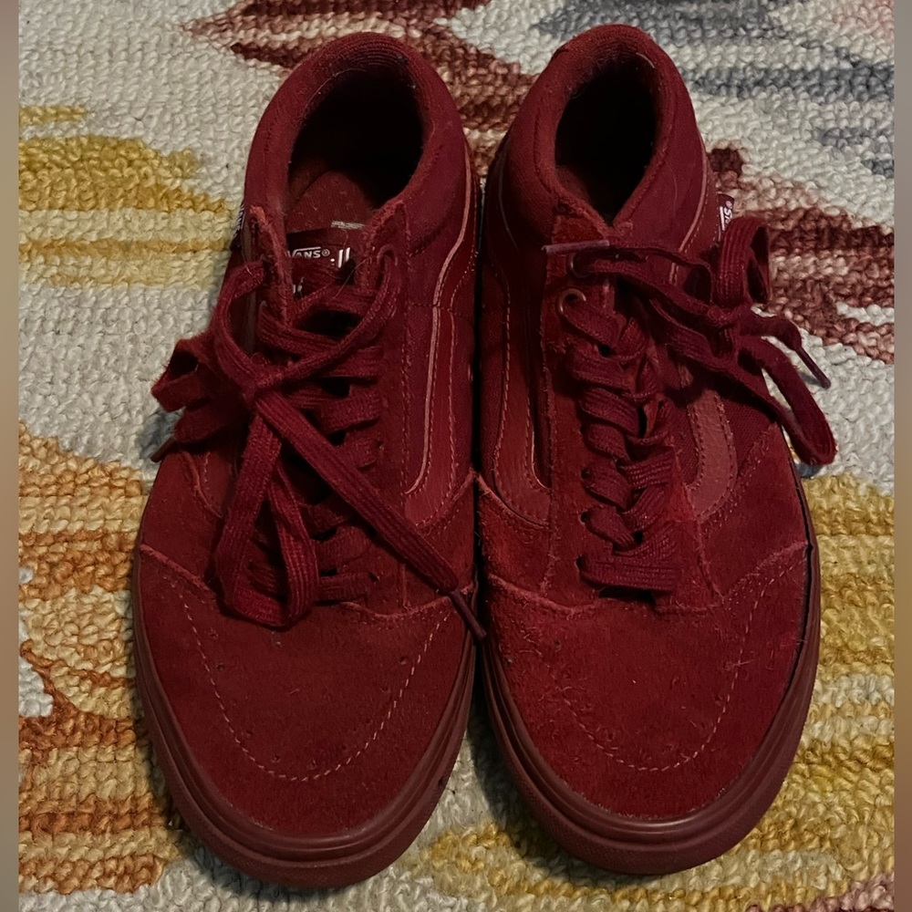 Vans Men's Bold Red Sneakers